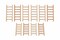 DIY Mini Wooden Ladders – 10 Pack of 2.36" Miniature Craft Ladders for Dollhouses & Art Projects
